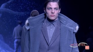 CORNELIANI MAN FW 201516 BackstageInterviewRunway HD [upl. by Korey]