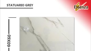 Review granit 60x60  Essenza x statuario grey [upl. by Delp]