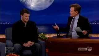 Nathan Fillion in Conan Show June 12 2013 Promoting Much Ado About Nothing amp Monster University [upl. by Jannel611]