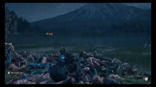 Metolious Lava Cave Horde  Road Top Kill  Days Gone daysgone trending gaming [upl. by Fillian672]