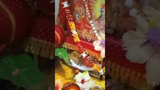 Leke puja ki thali jyot man me jaga li ytshorts shorts youtubeshorts trending navratrisong [upl. by Castro822]