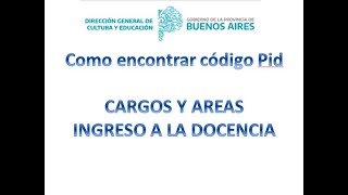 OBLEA DOCENTE COMO SABER QUE ESTOY HABILITADO A DAR SEGUN CODIGO PID PUNT DE INGRESO A LA DOCENCIA [upl. by Mcleroy]