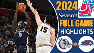 Gonzaga vs UMass Lowell  FULL GAME  Highlights  College mens Basketball 202425 Ncaa basketball [upl. by Aleen]