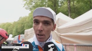 ROMAIN BARDET  INTERVIEW À LARRIVÉE  ÉTAPE 10 GIRO DITALIE 2024 [upl. by Hibbs]