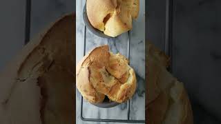 Easy Popovers Recipe Shorts [upl. by Tongue221]