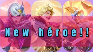 Más skins Confirmadas Nuevo héroe Lukas  Mobile legends [upl. by Hanafee]