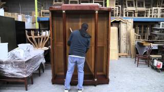 How to Assemble an Antique Armoire [upl. by Oakleil]