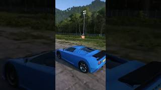 Techno Gamerz Bugatti Old🔥🔥 model Speed Test In Forza Horizon 5☠️ shorts shortsfeed gta5 [upl. by Tiffany185]