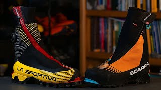 New SCARPA Phantom Tech HD amp La Sportiva GTech Comparison [upl. by Aisirtap]