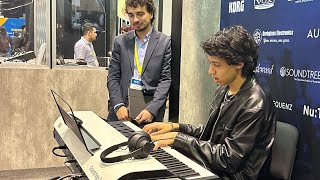 NAMM 2024 l Anaheim California  Day 1  Justin Lee Schultz  Mohini Dey [upl. by Neile]