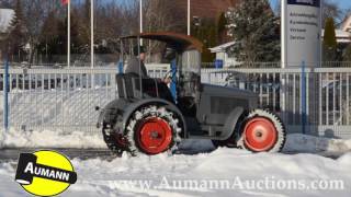 1948 Hanomag Model RL20R Tractor  Oldtimer Muller Traktor Auktion [upl. by Hannah72]