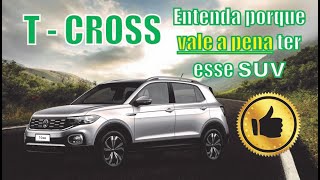 T CROSS SUV CROSSOVER COMPLETO BARATO E COM TECNOLIGIA AVANÇADA VOLKSWAGEM [upl. by Thomajan248]