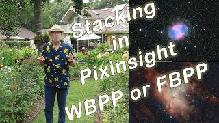 Stacking in Pixinsight using Fast Batch Preprocessing and Weighted Batch Preprocessing [upl. by Moseley167]