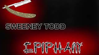 Epiphany  Sweeney Todd Instrumental [upl. by Ecnerolf793]