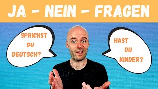 Ja  Nein  Fragen  Learn German  Deutsch lernen [upl. by Arramahs]