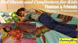 Thomas amp Friends Disney Princesses Bed Sheets and Comforters [upl. by Suirrad798]