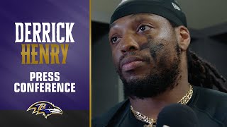 Derrick Henry Calls Lamar Jackson the GOAT  Baltimore Ravens [upl. by Raney]