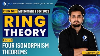 Ring Theory Solving Four Isomorphism Theorem Examples for CSIR NET Maths [upl. by Drugi]