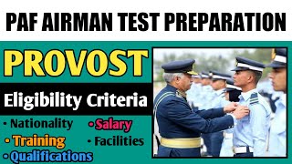 Provost trade in paf Provost Branch in paf Paf police jobs Provost salary training Duty Rank [upl. by Adnohsal]