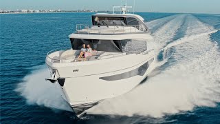 Life aboard the Princess Yachts X80 with a SuperFlybridge [upl. by Samled932]