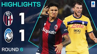 BOLOGNAATALANTA 11  HIGHLIGHTS  Two wonder goals settle the score in Bologna  Serie A 202425 [upl. by Searcy]