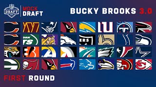 2024 FULL First Round Mock Draft Bucky Brooks 30 [upl. by Enahs211]