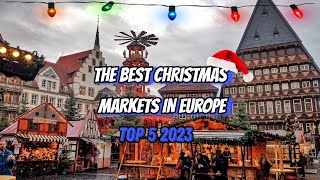 The BEST Christmas Markets in Europe Top 5 of 2023 [upl. by Keelby544]