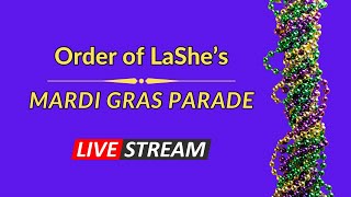 Order of LaShe’s 2024 Mardi Gras Parade  Mobile Alabama [upl. by Einavoj]