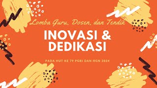 Lomba Guru HUT PGRI ke 79 dan HGN 2024 [upl. by Lartnom]