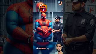 Escape from jail 🤣  Deadpool vs Spiderman vs Captain America shorts ai brawlstars spiderman dc [upl. by Sutelc]