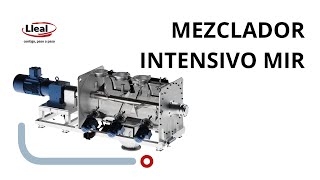 MEZCLADOR DE SÓLIDOS INTENSIVO MIR [upl. by Niad]