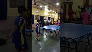 Final Match of Table Tennis Tournament Classes V to VII tabletennis [upl. by Yehtomit]