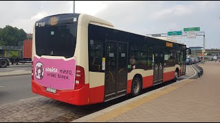 GAiT MercedesBenz Citaro C2 2768 108  Wały Piastowskie [upl. by Gnik688]