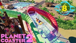 Planet Coaster 2  Ep 8  New Slide Who Dis [upl. by Edals]