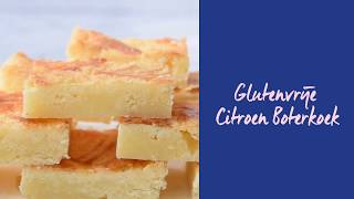 Low FODMAP en glutenvrije citroen boterkoek [upl. by Gnot]