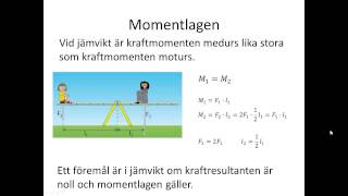 Gy Fysik 2 Heureka Kap 2 Jämvikt och kraftmoment Kapitelsammanfattning [upl. by Jacy]