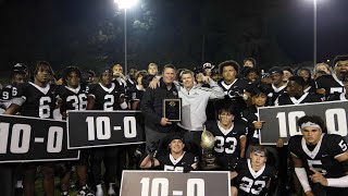 Texas High School Football Coach gets his 100th win [upl. by Bum]