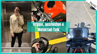 Grippe ausmisten amp MotorradTalk  Weekly Vlog 167 [upl. by Ecikram834]