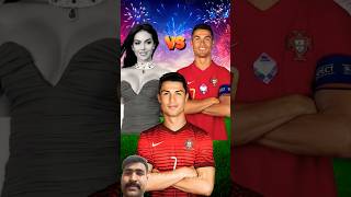 💕Georgina vs Antonela vs Celine vs AlishaLehmann Ronaldo vs messi vs IShowSpeed vs Hasbullashorts [upl. by Crowe750]