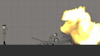 57mm Antitank gun Melon Sandbox  Melon Playground 🍈 link in comments [upl. by Anicart188]