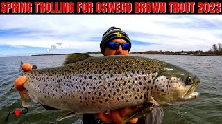 Spring Trolling For Oswego New York Brown Trout [upl. by Cann]