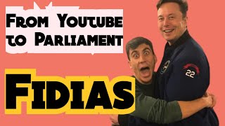 CRAZY Man CREATES Youtube HISTORYFidias Becomes Member of European Parliament [upl. by Eboh]