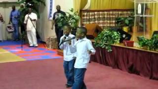 twins sing at church sunday morning [upl. by Mukund]