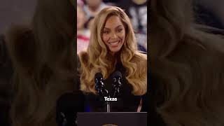 Beyoncé officially endorses Kamala Harris at Houston rally ‘We must vote and we need you’ shorts [upl. by Elnora]