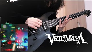 VEIL OF MAYA  OUTRUN GUITAR COVER NEW SONG [upl. by Medarda]