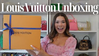 UNBOXING LOUIS VUITTONS CHEAPEST BAG [upl. by Tessy]