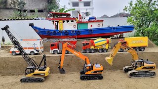 Diy diorama making mini motor water pump science project SanCreator19  TRANSPORTING PIXAR CARS [upl. by Ayekram]