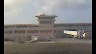 Airplane Landing in GUam USA [upl. by Moss]