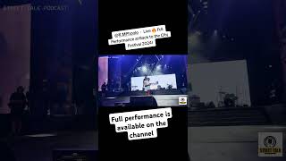 CASSPER NYOVEST  Live 🔥 Full Performance at Back to the City Festival 2024 [upl. by Laurie932]