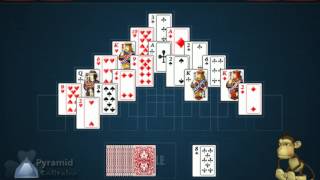 Pyramid Solitaire  Top Solitaire Collection [upl. by Apps523]